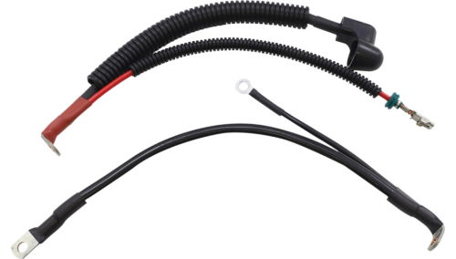 Drag Specialties - Drag Specialties Battery Cable Kit - Black - 2113-0798