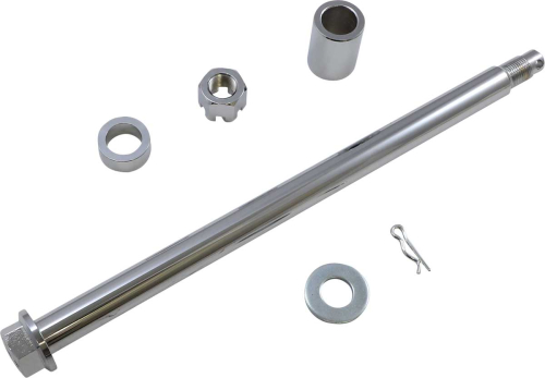 Drag Specialties - Drag Specialties Chrome Axle Kit - Rear - 0214-1964