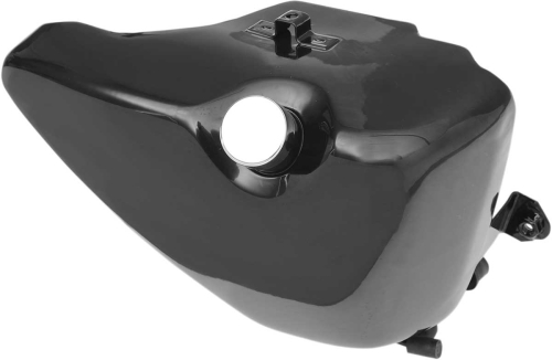 Drag Specialties - Drag Specialties Oil Tank - Gloss Black - 0710-0160