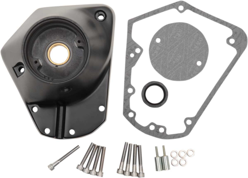 Drag Specialties - Drag Specialties Cam Cover - Black - 35-0025SB