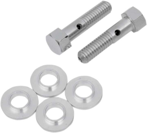 Drag Specialties - Drag Specialties Breather Bolt Kit - 3/8in. - 16 - 120230