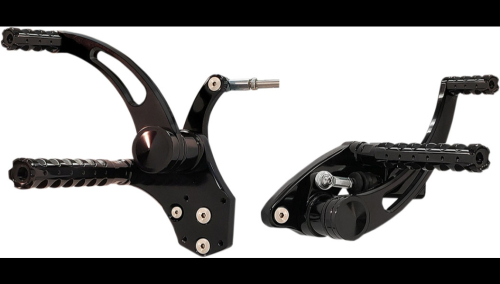 Accutronix - Accutronix Muzzle Brake Forward Control - Black - 1in. extended - FC103-SSAKB