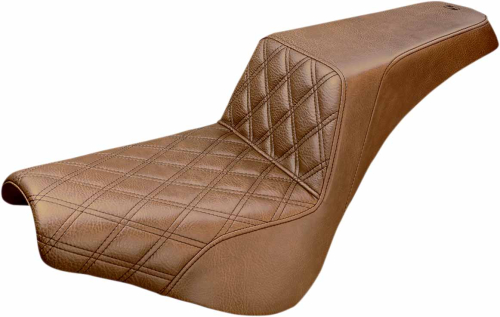 Saddlemen - Saddlemen Step-Up Front LS Seat - Brown Diamond - 818-30-172BR