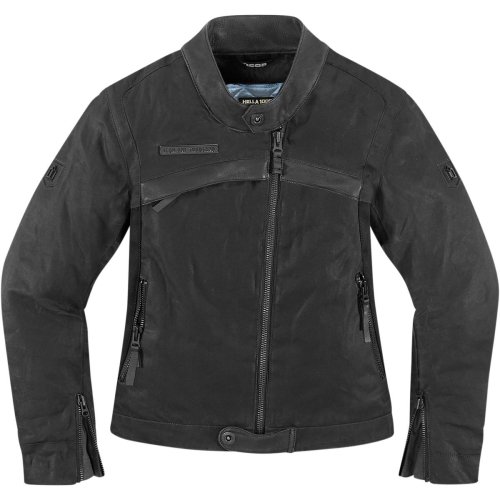Icon - Icon One Thousand Hella 1000 Womens Jacket - XF-2-2822-0665 - Black - Medium