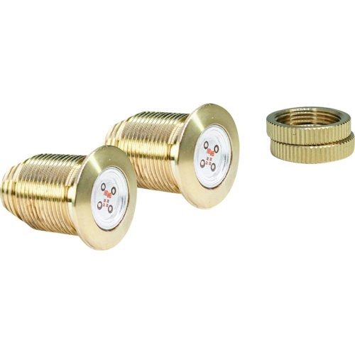 Paul Yaffe Originals - Paul Yaffe Originals Thunder Bolt Taillights  - Brass - PYO:BOLTS-TB-BA