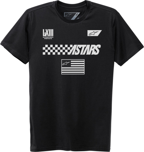 Alpinestars - Alpinestars Front T-Shirt - 1230-72111-10-S - Black - Small