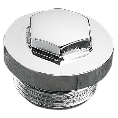 Colony - Colony Primary Filler Cap and Clutch Adjusting Hole Cap - Hex - Chrome - 7809-2
