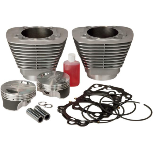 Revolution Performance - Revolution Performance Monster Big Bore Kit (88in. Forged) - Bore 3 9/16in. - 10.5:1 Compression - Silver - 201-526W