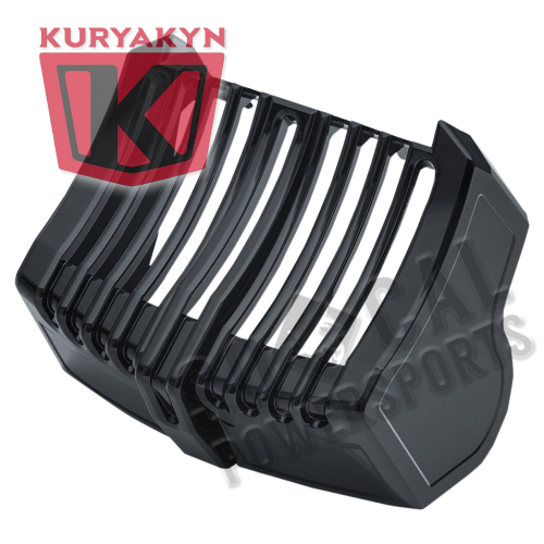 Kuryakyn - Kuryakyn Precision Oil Cooler Cover - Gloss Black - 6418