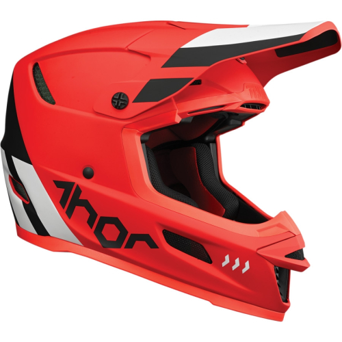 Thor - Thor Reflex Cube Helmet - 0110-7458 - Light Red/Black - Large