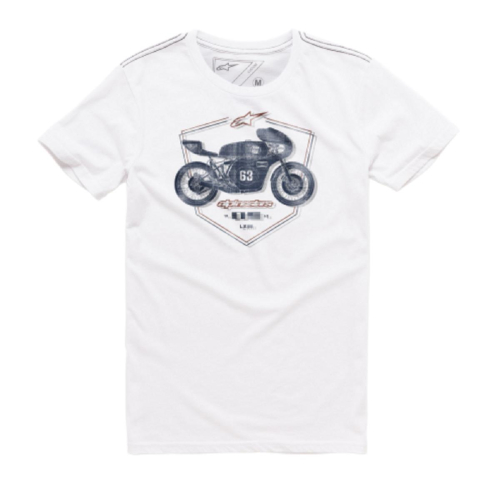 Alpinestars - Alpinestars Etch T-Shirt - 101673002020M - White - Medium