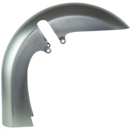 Russ Wernimont Designs - Russ Wernimont Designs Flat Back Dresser Front Fender - 8in. W for 18in. - Front Wheel and 30deg. Rake - RWD-50261
