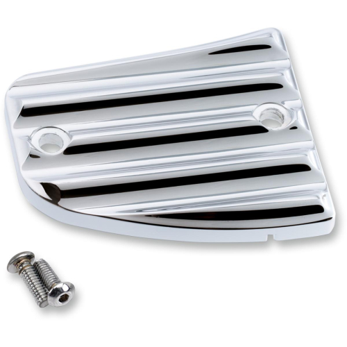 Joker Machine - Joker Machine Front Brake Master Cylinder Cover - Finned - Chrome - 30-380-3