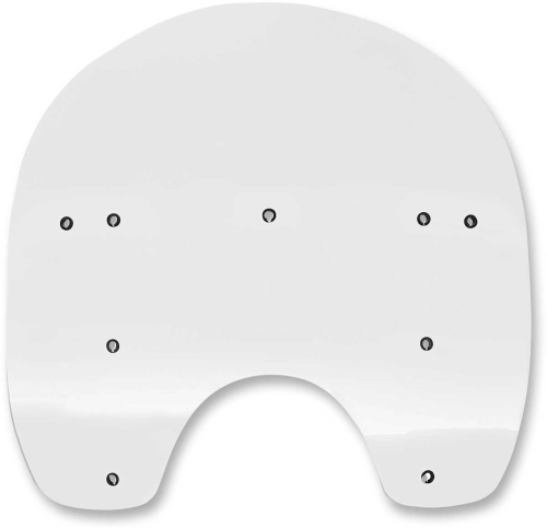 Memphis Shades - Memphis Shades Replacement Plastic for HD Quick-Release Compact Windshield - 15in. - Clear - MEP6180