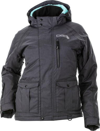 DSG - DSG Craze 4.0 Womens Jacket - 51686 - Charcoal/Black - Medium
