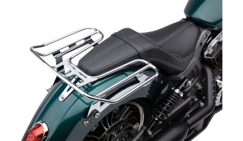 Cobra - Cobra Big Ass Wrap Around Racks for Indian - 2-up Seat - Chrome - 502-2611