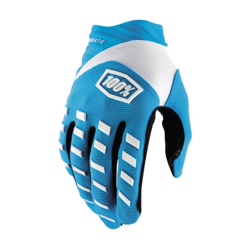 100% - 100% Airmatic Gloves - 10000-00007 - Blue - Large