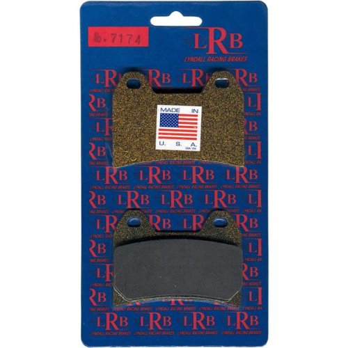 Lyndall Racing Brakes - Lyndall Racing Brakes Gold+ Brake Pads - 7177-GOLDPLUS