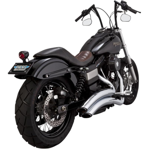 Vance & Hines - Vance & Hines Super Radius 2:2 Exhaust System - Chrome - 26053