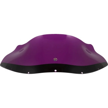 Klock Werks - Klock Werks Kolor Flare Windshield for FXRP Fairing - 9in. - Purple - KWW-02-0617