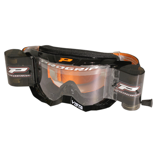 Pro Grip - Pro Grip 3303 Vista Goggles with Roll-off System - 3303RONE - Black - OSFA