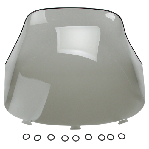 Kimpex - Kimpex Polycarbonate Windshield - Low - 14.75in. - Smoke - 06-426-02