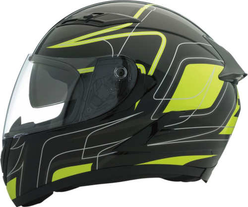 Z1R - Z1R Strike OPS SV Graphics Helmet - XF-2-0101-9100 - Black/Hi-Viz Yellow - 2XL