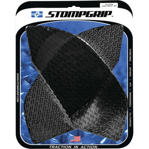 Stompgrip - Stompgrip Icon Tank Kits - Black - 55-14-0075B