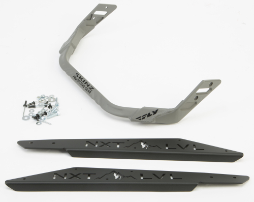 Skinz Protective Gear - Skinz Protective Gear Rear Aluminum Bumper - Black/Graphite - NXPRB225-FBK/GPH