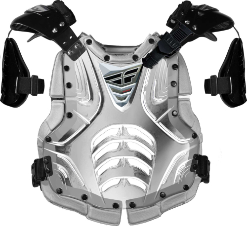 Fly Racing - Fly Racing Convertible II Protective Gear - 8000300032 - Clear/Silver - OSFM