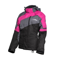 Katahdin - Katahdin Recon Womens Jacket - 84410105 - Black/Gray/Pink - X-Large