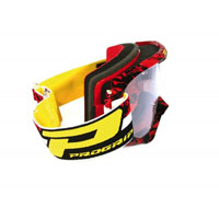 Pro Grip - Pro Grip 3450 Fluorescent Goggles - 3450-16FLBKRD - Red/Black - OSFM