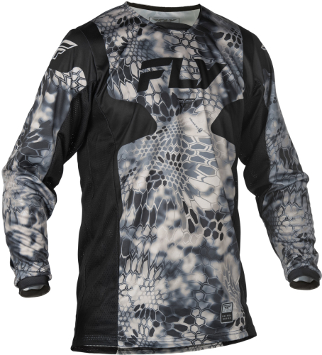 Fly Racing - Fly Racing Patrol Kryptek Jersey - 378-6532X - Gray/Black - 2XL