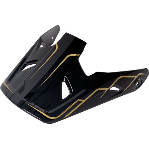 Z1R - Z1R Visor for Rise 2.0 Helmet - Black/Gold - 0134-3730