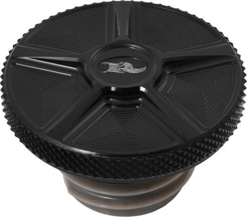 Kens Factory - Kens Factory Next Level Gas Cap Five Black Rachet Screw Rh - KFC-12