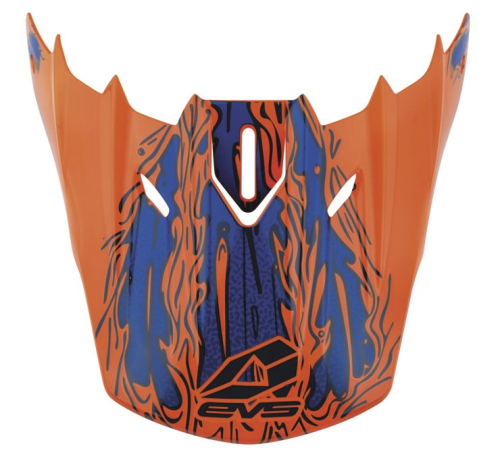 EVS - EVS Replacement Ergon Visor for T5 Helmet - Orange - HE18T5EG-VSO