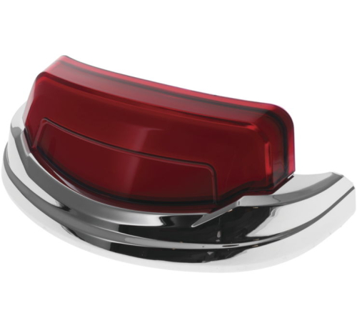 Kuryakyn - Kuryakyn Tracer Rear Fender Tip Light - Chrome with Red Lens - 2966