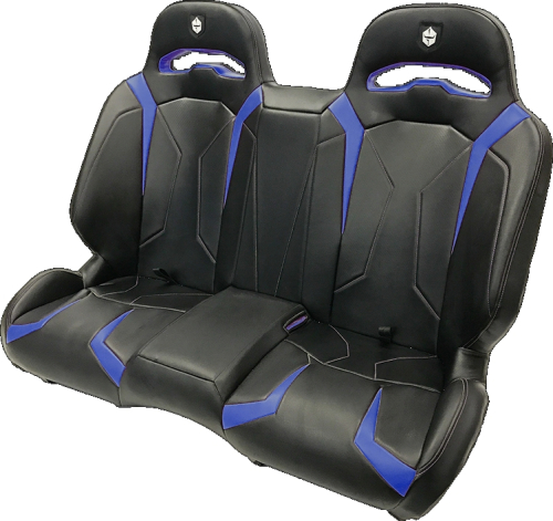 Pro Armor - Pro Armor Le Suspension Bench Seat - Black/Blue - P144S191BU
