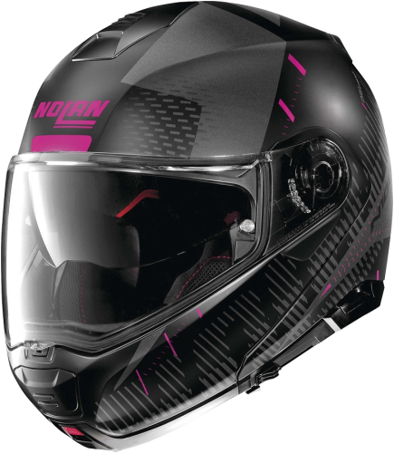 Nolan - Nolan N100-5 Lightspeed Graphic Helmet - 393676 - Black/Pink - Small