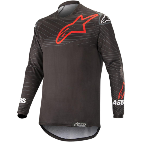 Alpinestars - Alpinestars Venture R Jersey - 3763019-13-X - Black/Red - X-Large