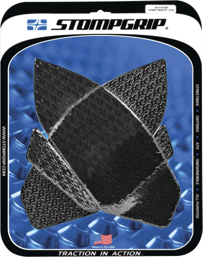 Stompgrip - Stompgrip Icon Tank Kits - Black - 55-14-0123B