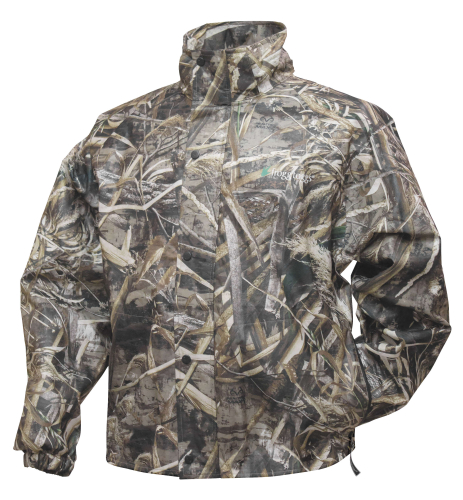 Frogg Toggs - Frogg Toggs Pro Action Camo Rain Jacket - PA63123-56-MD - Realtree Max 5 - Medium