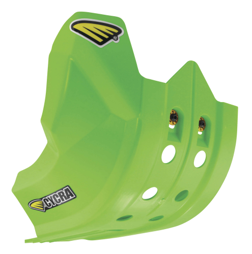 Cycra - Cycra Full Armor Skid Plate - Fluorescent Green - 1CYC-6227-72F