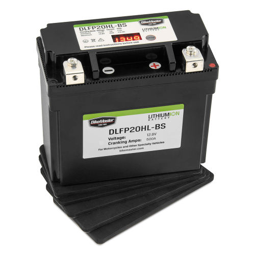 BikeMaster - BikeMaster Lithium Ion Battery - DLFP-20HL-BS