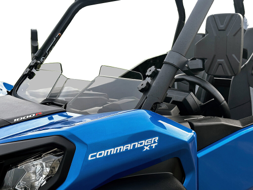 Spike Powersports - Spike Powersports Half Windscreen - Tinted - 78-2655-ST