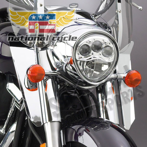 National Cycle - National Cycle Chrome Lower Deflectors - 16in. (40.6cm) - N76603