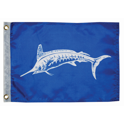 Taylor Made - Taylor Made 12" x 18" White Marlin Flag