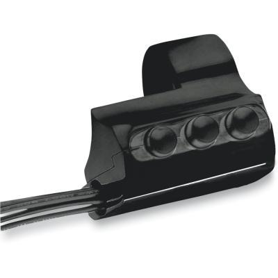 Performance Machine - Performance Machine Contour Billet Handlebar Switch - Left Side Housing for Hydraulic Clutch - Black Anodized - 0062-2033-B