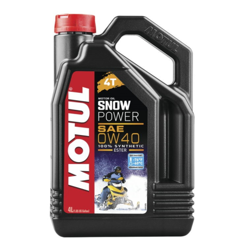 Motul - Motul Snowpower 4T Synthetic Oil - 0W40 - 4 L. - 105892
