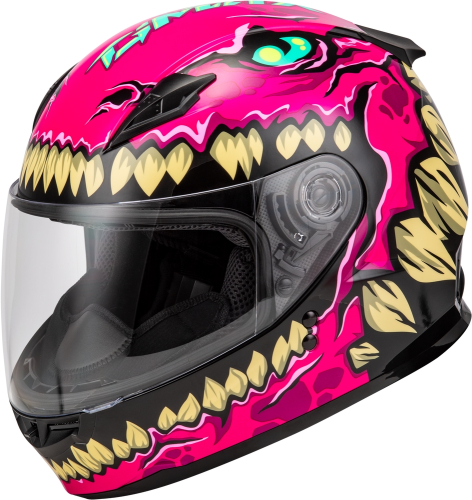 G-Max - G-Max GM-49Y Drax Youth Helmet - F1499402 - Pink - Large